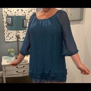 Washable silk gorgeous blouse!